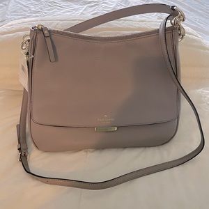 Kate Spade grey leather purse - new with tags